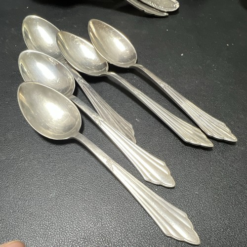 Silber kaffee löffel - 5x,