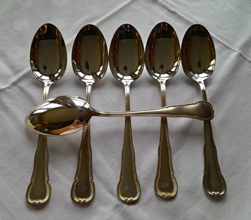 Wmf esslöffel versilbert - 6x,
