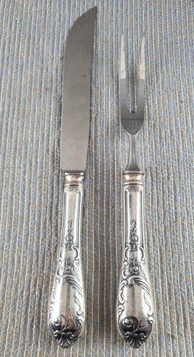 2tlg tranchierbesteck barock - 2tlg., -barock