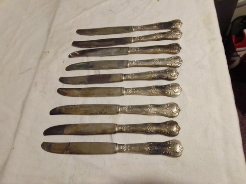Konvolut silber besteck messer - besteck,