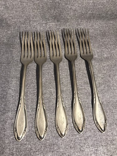 Menü gabel silberauflage - -,